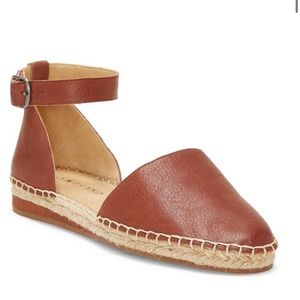 Womens Leather Espadrilles